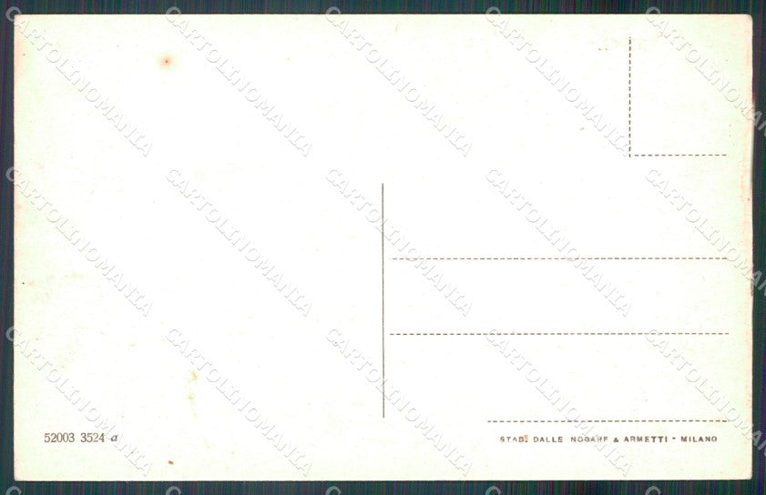 Verbania Stresa Isola Pescatori Lago Maggiore Barche cartolina MT0906 – retro