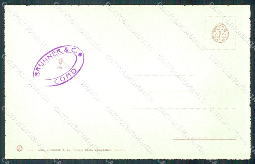 Verbania Stresa Isola Pescatori Lago Maggiore cartolina MT0907 – retro