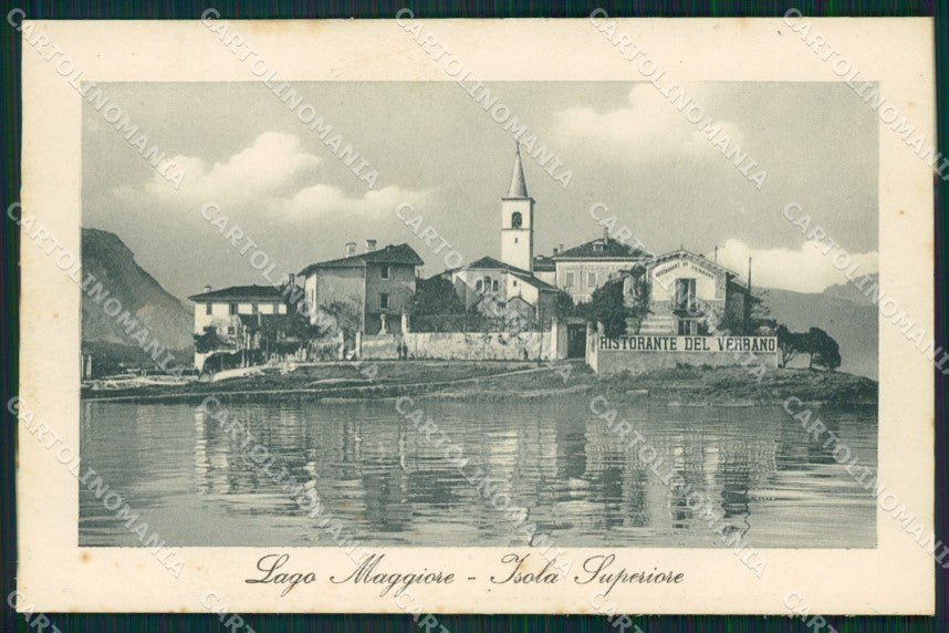 Verbania Stresa Isola Superiore Lago Maggiore cartolina MT0909 – fronte