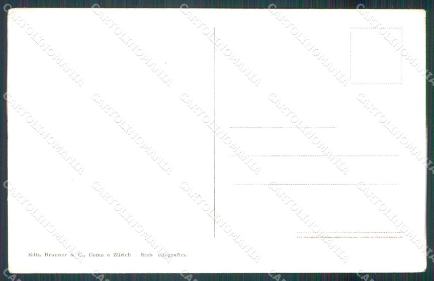Verbania Stresa Isola Superiore Lago Maggiore Barche cartolina MT0911 – retro