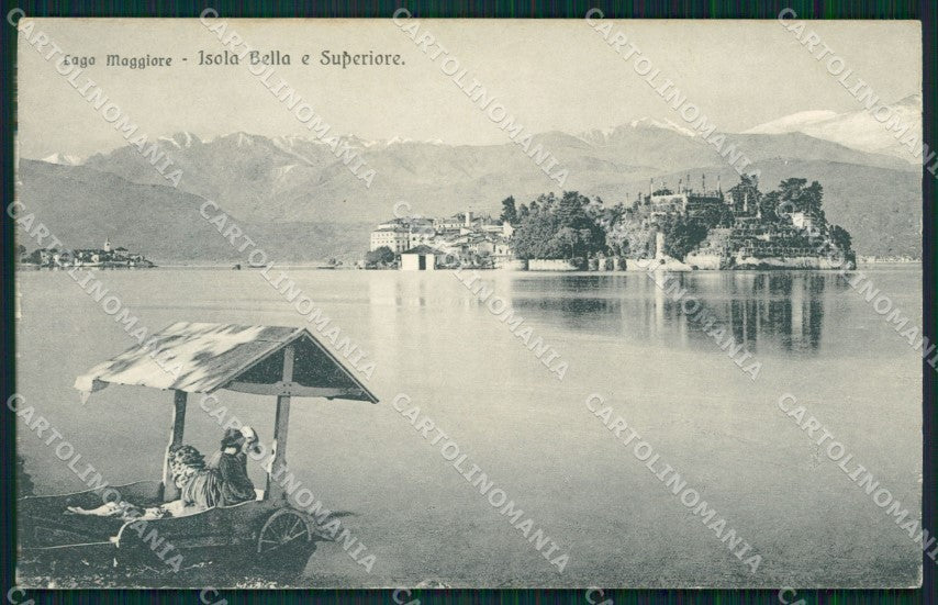 Verbania Stresa Isole Borromee Lago Maggiore cartolina MT0912 – fronte
