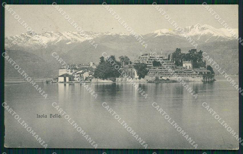 Verbania Stresa Isola Bella Lago Maggiore cartolina MT0913 – fronte