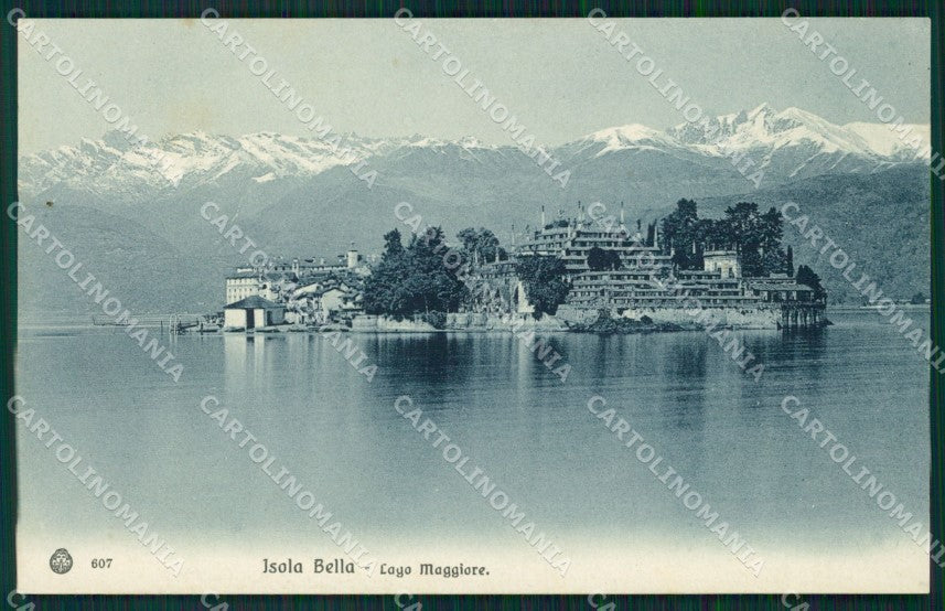 Verbania Stresa Isola Bella Lago Maggiore cartolina MT0914 – fronte