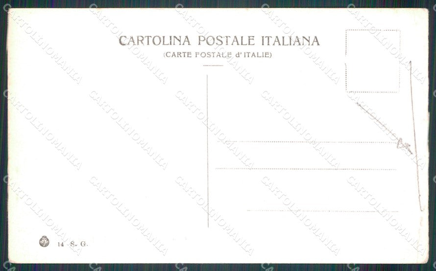 Verbania Stresa Isola Madre Pallanza Lago Maggiore PIEGA cartolina MT0919 – retro