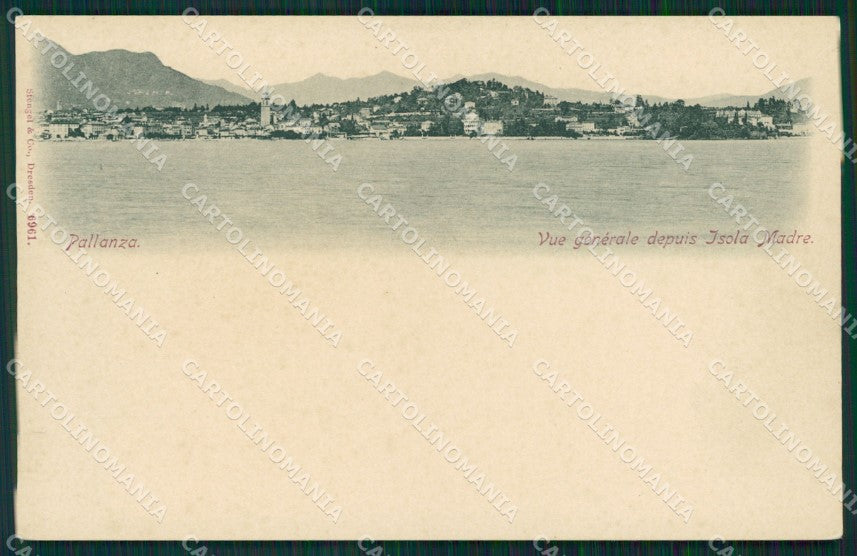 Verbania Pallanza Isola Madre Lago Maggiore cartolina MT0920 – fronte