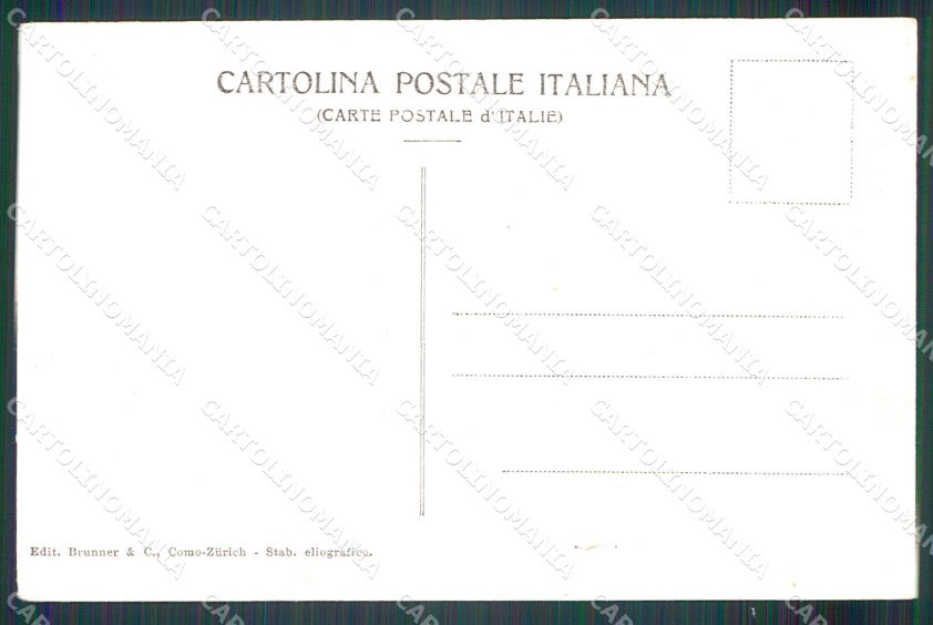 Verbania Pallanza Lago Maggiore Comune Imbarcadero Battello cartolina MT0923 – retro