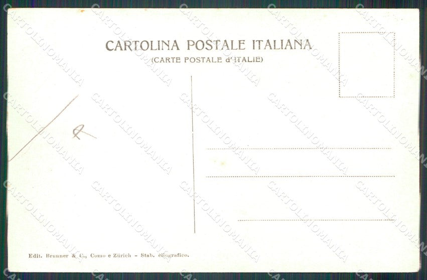 Verbania Pallanza Lago Maggiore Imbarcadero Battello PIEGA cartolina MT0924 – retro