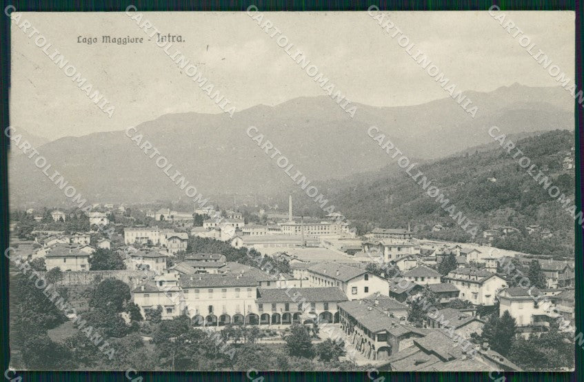 Verbania Intra Lago Maggiore cartolina MT0930 – fronte
