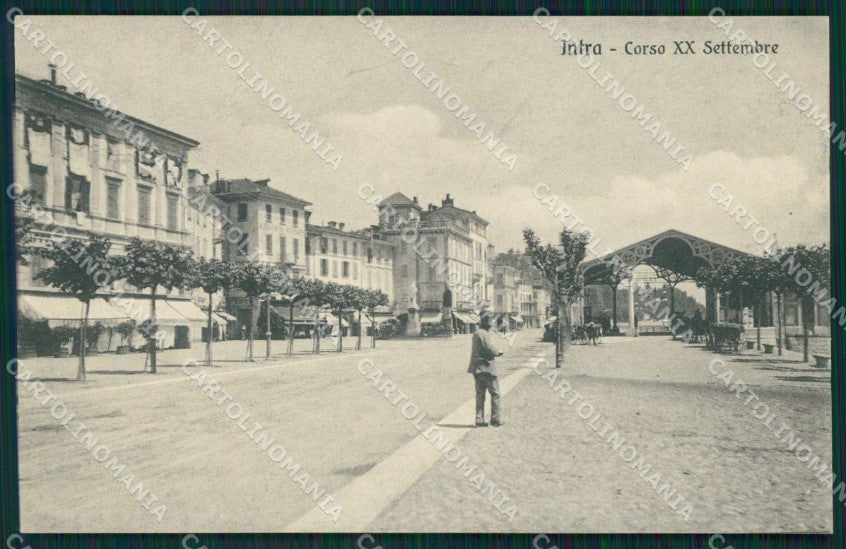 Verbania Intra Corso XX Settembre cartolina MT0935 – fronte