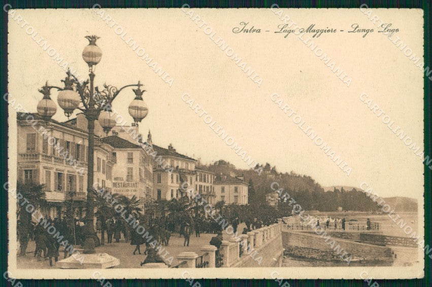 Verbania Intra Lago Maggiore cartolina MT0936 – fronte