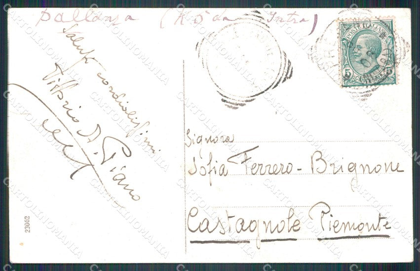 Verbania Premeno Intra Lago Maggiore cartolina MT0937 – retro
