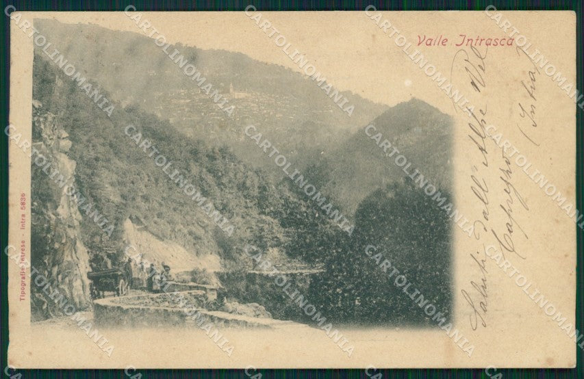 Verbania Valle Intrasca cartolina MT0938 – fronte