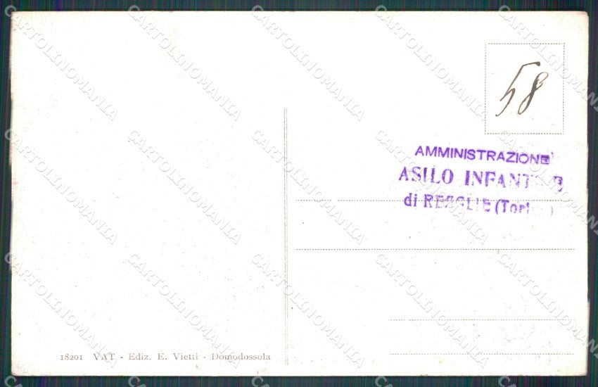 Verbania Bognanco Sorgenti di cartolina MT0941 – retro