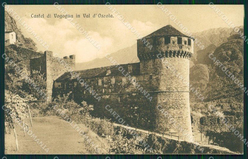 Verbania Vogogna Castel di Val d'Ossola cartolina MT0945 – fronte