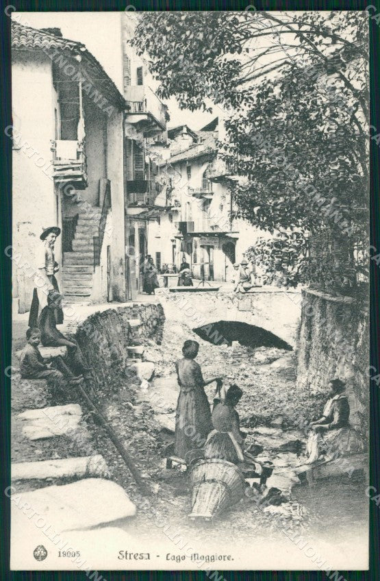 Verbania Stresa Lago Maggiore Lavandaie cartolina MT0959 – fronte