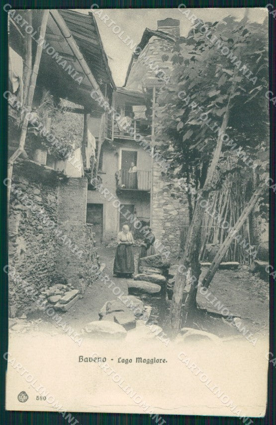 Verbania Baveno Lago Maggiore cartolina MT0961 – fronte