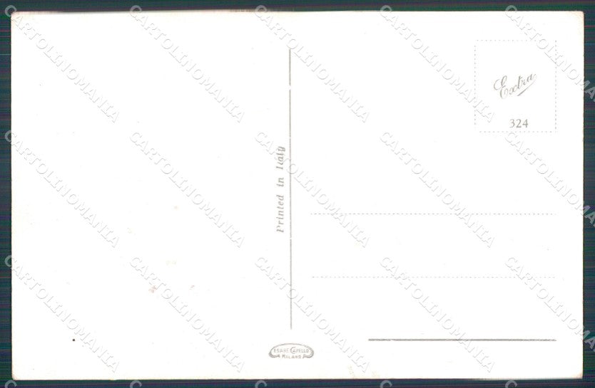 Novara Arona San Carlo di Lago Maggiore cartolina MT0967 – retro