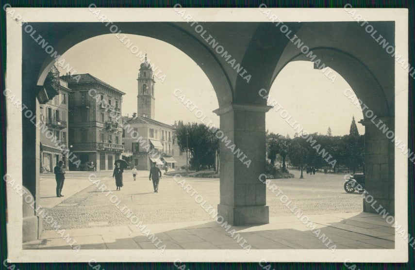 Verbania Pallanza Piazza Imbarcadero Lago Maggiore Foto cartolina MT0974 – fronte
