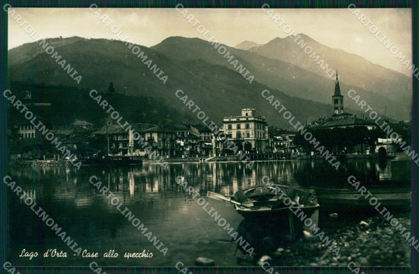 Novara Orta Lago di Foto cartolina MT0980 – fronte