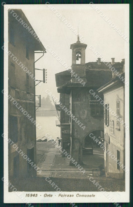 Novara Orta Comune Foto cartolina MT0984 – fronte