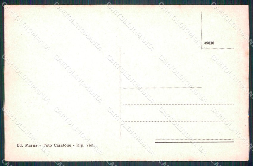 Vercelli Lamporo cartolina MT1001 – retro