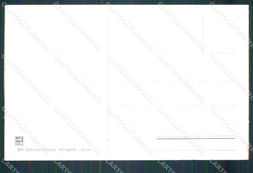 Biella Cavaglià Mercato cartolina MT1004 – retro
