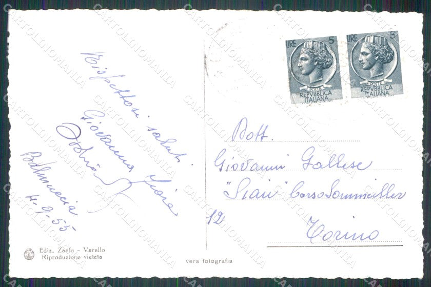 Vercelli Balmuccia Foto cartolina MT1017 – retro