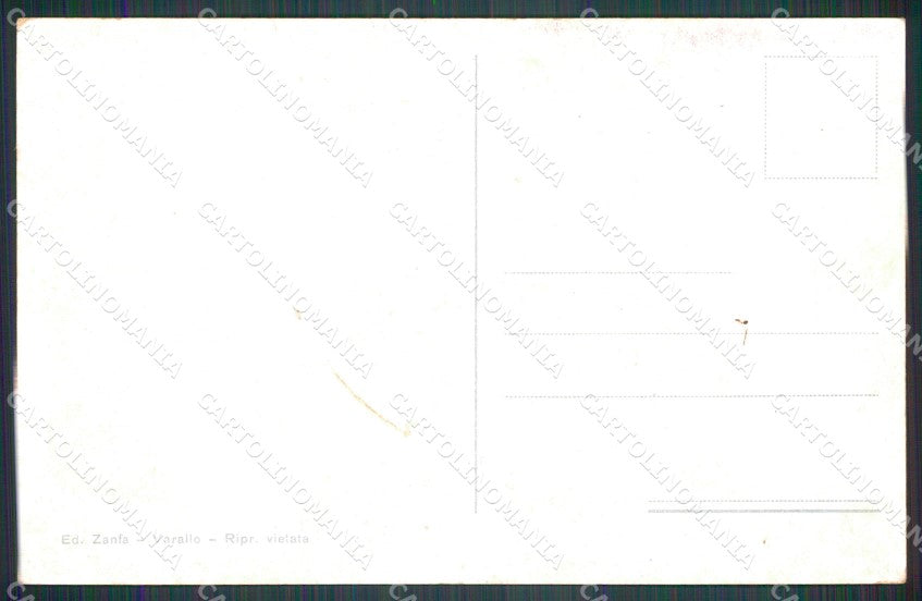 Vercelli Vocca Passaggio sul Sesia Costumi cartolina MT1021 – retro