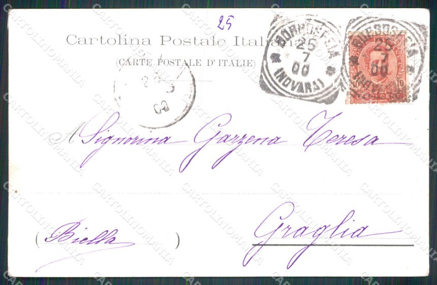 Vercelli Campertogno Valsesia cartolina MT1029 – retro