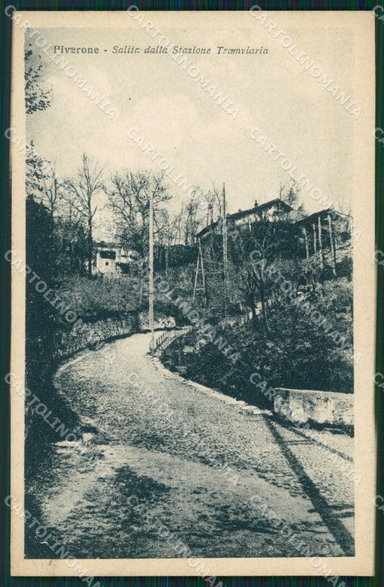 Torino Piverone Salita alla Stazione cartolina MT1057 – fronte