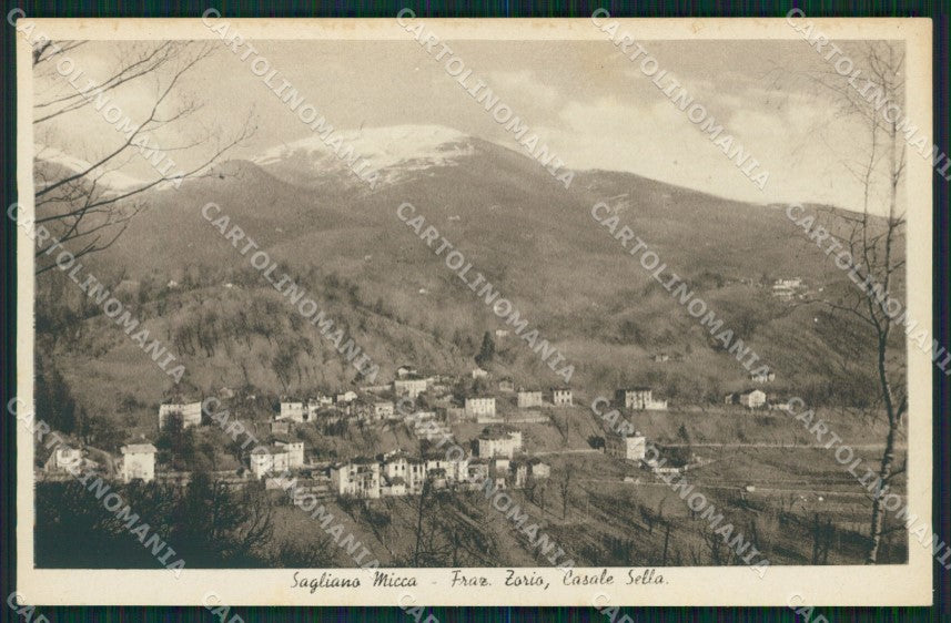 Biella Sagliano Micca Torio Casale Sella cartolina MT1063 – fronte