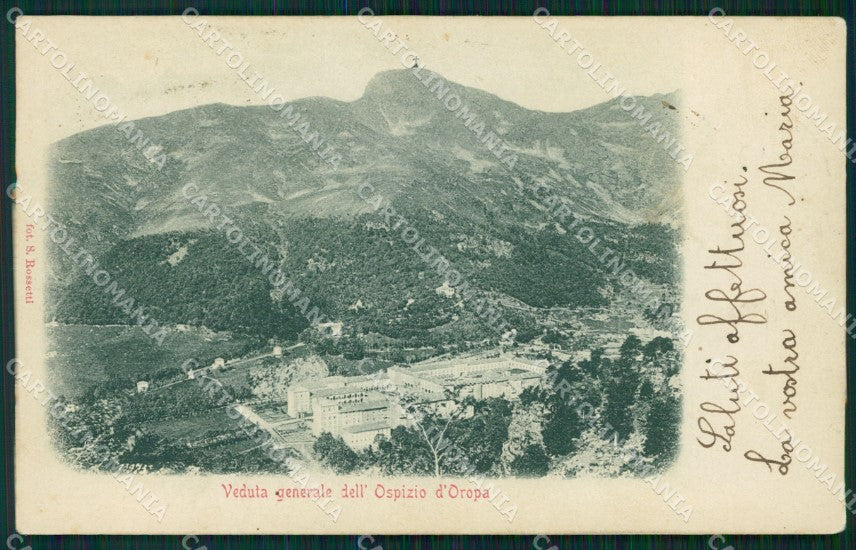 Biella Oropa Ospizio Foto cartolina MT1065 – fronte