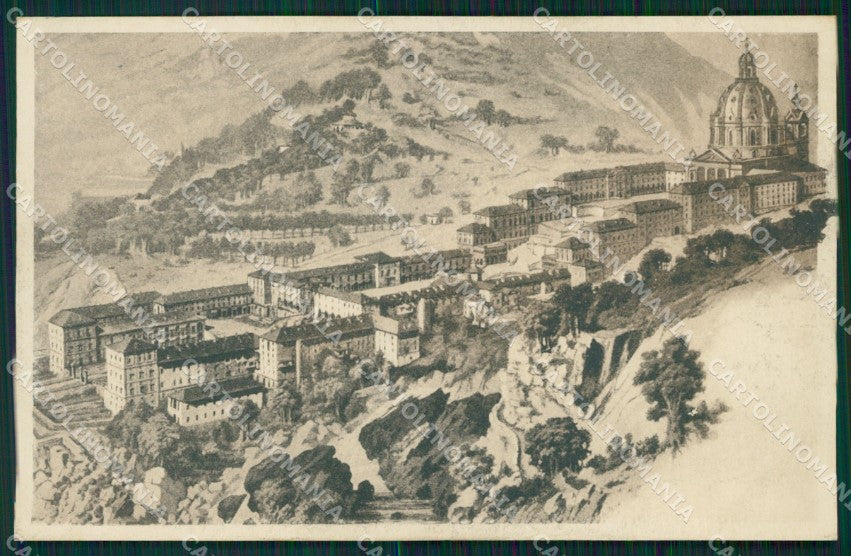 Biella Oropa Santuario cartolina MT1068 – fronte