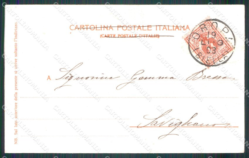 Biella Oropa Santuario cartolina MT1077 – retro