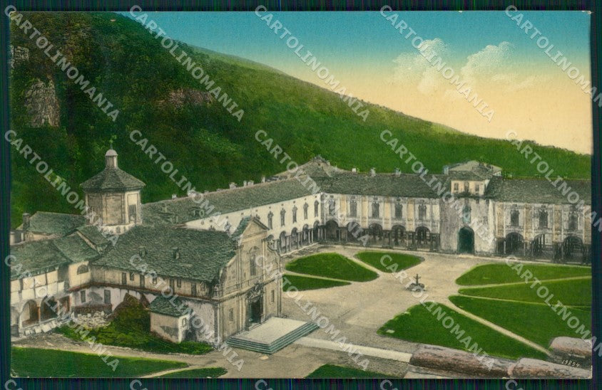 Biella Oropa Santuario cartolina MT1082 – fronte