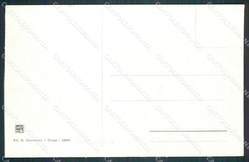 Biella Oropa Partenza Tramvia cartolina MT1084 – retro