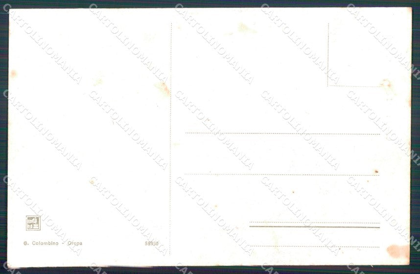 Biella Oropa cartolina MT1085 – retro