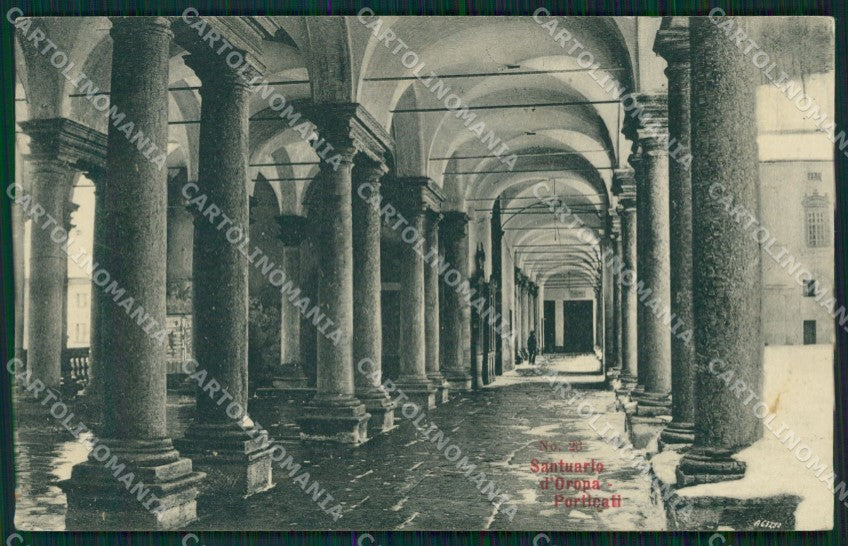 Biella Oropa Santuario cartolina MT1091 – fronte