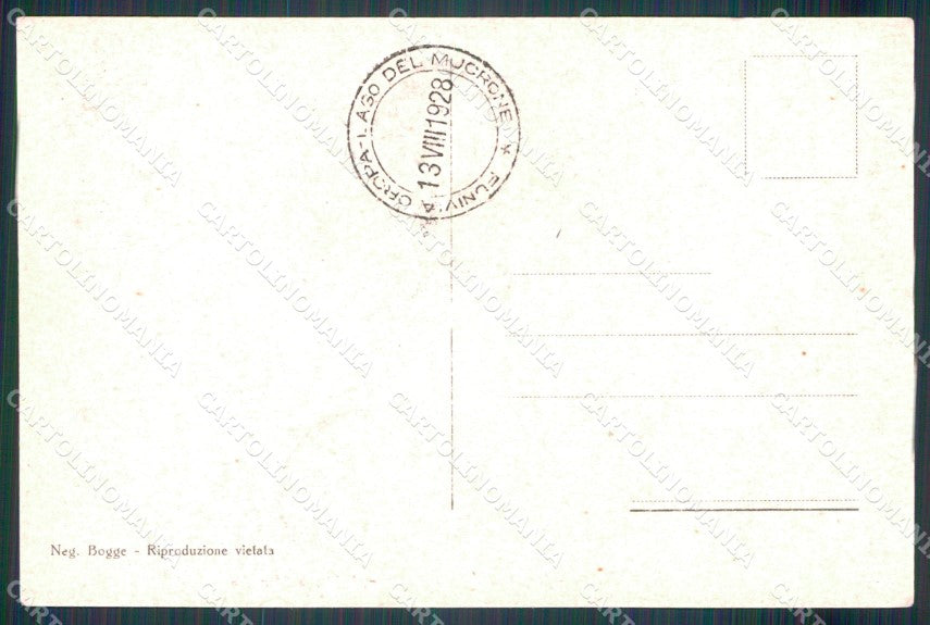 Biella Oropa Funivia Lago del Mucrone cartolina MT1096 – retro