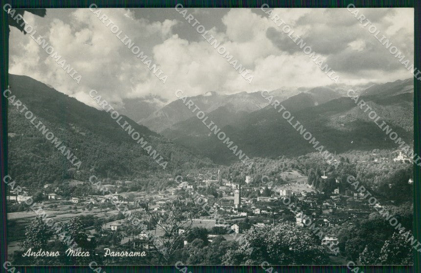 Biella Andorno Micca Foto cartolina MT1109 – fronte