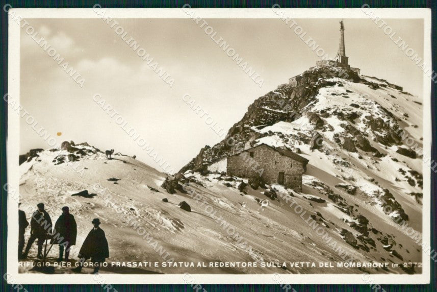 Biella Rifugio Pier Giorgio Frassati Vetta del Mombarone Foto cartolina MT1111 – fronte
