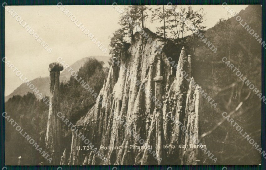 Bolzano Renon Piramidi Foto cartolina MT1136 – fronte