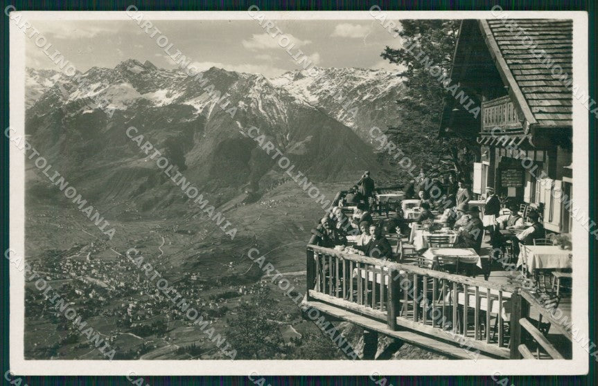 Bolzano Avelengo Ristorante Belvedere Foto cartolina MT1137 – fronte