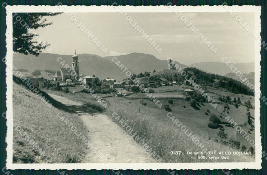 Bolzano Fiè allo Sciliar Foto cartolina MT1144 – fronte