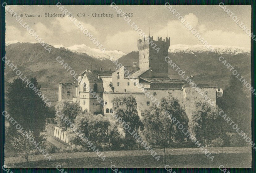 Bolzano Sluderno Val Venosta cartolina MT1148 – fronte