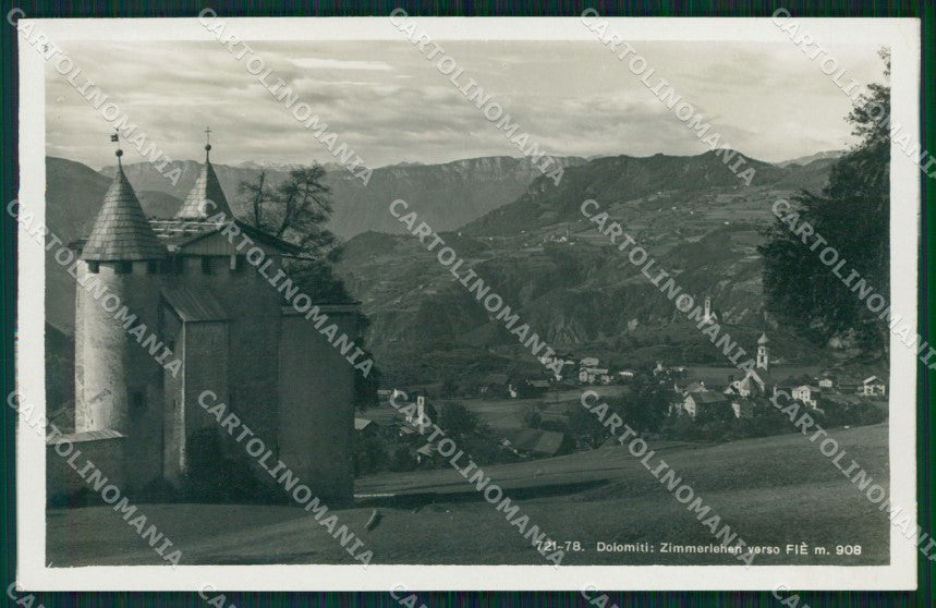 Bolzano Fiè allo Sciliar Foto cartolina MT1152 – fronte