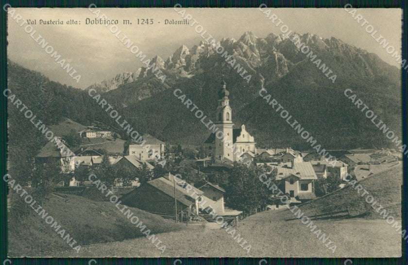 Bolzano Dobbiaco cartolina MT1161 – fronte