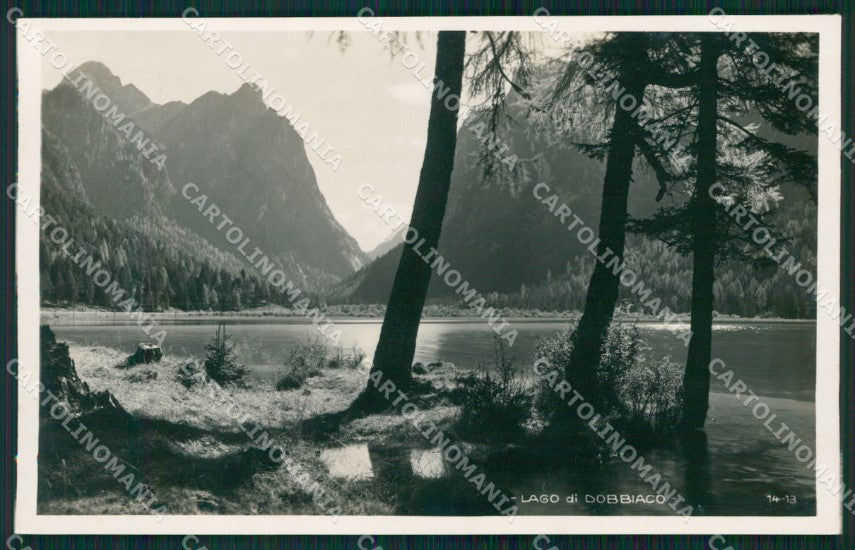 Bolzano Dobbiaco Lago di Foto cartolina MT1162 – fronte