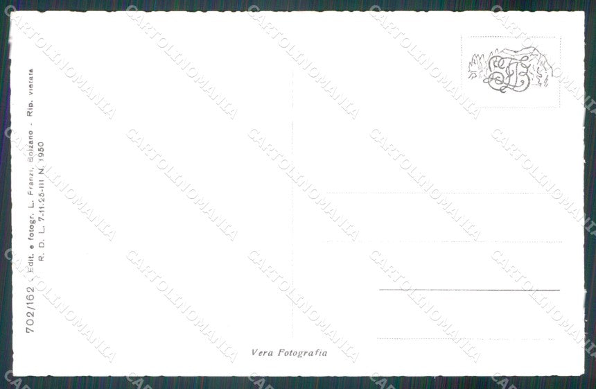 Bolzano Brunico Foto cartolina MT1169 – retro