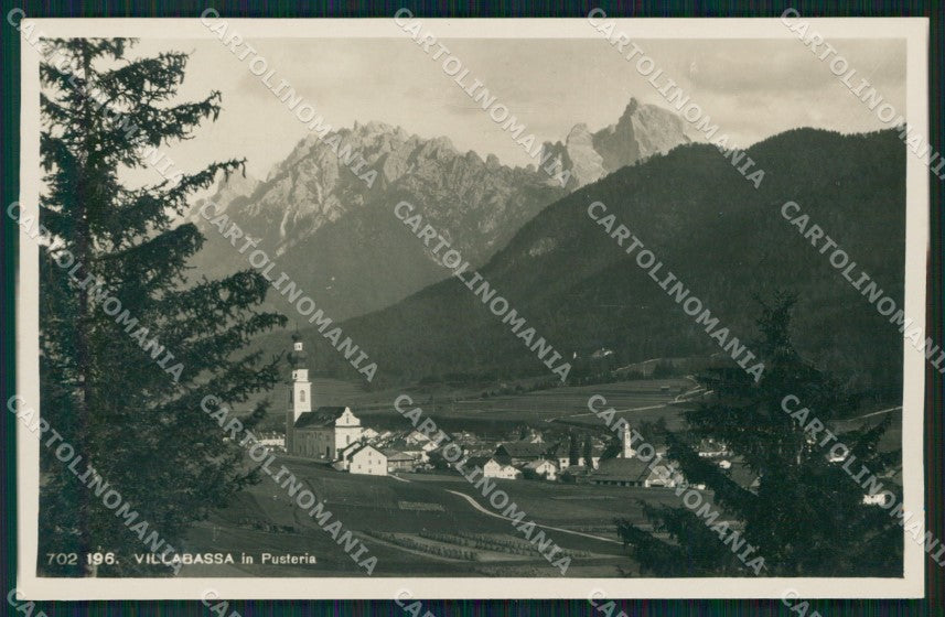 Bolzano Villabassa Foto cartolina MT1194 – fronte